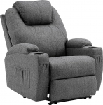 MCombo Electric Relaxing Chair, Massage Chair, Television Chair, Reclining Function, Vibration, Heater 7061