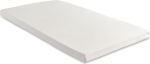 Starlight Beds Small Double 5cm Memory Foam Mattress Topper with Removable Cover White Mattress Topper Small Double 120 x 190 x 5cm