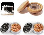 Whiskey Smoker Kit, Cocktail Smoker Kit mit 2 Dosen Ger&auml;uchertem, Whiskey Bourbon Old Fashioned Drink Smoker Kit f&uuml;r rauchige Cocktails, Bourbon, Wein, Whisky, Kaffee, K&auml;se, Desserts, Fleisch