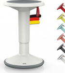 Interstuhl UPis1 - Ergonoomiline p&ouml;&ouml;rleva efektiga tool - Saksamaal valmistatud k&otilde;rguse reguleeritav ja p&ouml;&ouml;ratav Premium tool - Seisev tool / p&ouml;&ouml;rlev tool seljas&otilde;bralikuks istumiseks - sobib ideaalselt ka kontoritooliks / t&ouml;&ouml;laua tooliks, sh -