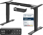 Maidesite Height-adjustable Electric Desk with 2 Strong Motors, Height-Adjustable Table Frame, 4 Memory Controls and Collision Protection Function