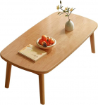 Tragbarer niedriger japanischer klappbarer Couchtisch, multifunktionaler faltbarer Bodentisch f&uuml;r Wohnzimmer, Schlafzimmer, Balkon, keine Montage erforderlich, platzsparendes Design