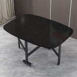 Puidust kokkupandav laud ruumi kokkuhoiu laiendatav ratastel v&auml;ike m&ouml;&ouml;bel 120x80cm elutuppa ja elutuppa