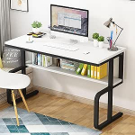 Moderner Computertisch f&uuml;r Heimb&uuml;ro, lihtsam t&ouml;&ouml;koht, Schreibtisch, Arbeitszimmer, Cheftisch, ideaalne m&auml;ngimiseks, b&uuml;roo, t&ouml;&ouml;ruumide, magamistubade ja eluruumide jaoks.