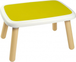 Smoby - Kid Table Lime - Stylish Design Children's Table from the Kid Furniture Line, Ideal for Indoor and Outdoor Use, with UV-Resistant Plastic and Sturdy Table Legs, from 18 Months