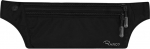 Ryaco Flat Bum Bag Waist Bag koos RFID Blocker meeste ja naiste, Travel Hidden Money Belt Money Belt Sport Travel Fitness v&otilde;i Jogging jaoks raha, kaardid, pass, ID, mustad