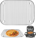 Woodfire Grill tarvikud, roostevabast terasest Woodfire Outdoor Indoor Grill Stand for Ninja OG701 OG751 Woodfire 7 in 1 Grill & Smoker ja muud Wood Fire Electric Air Fryer tarvikud, n&otilde;udepesumasinas ohutu