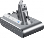 DTK asendusaku Dyson V6 DC62 jaoks, mis &uuml;hildub Dyson V6 Animal/Absolute/Fluffy/Motorhead SV03 SV05 SV06 SV07 SV09 DC58 DC59 DC61 DC72 DC74 HH08 tolmuimejaga 21,6 V 4000 mAh Li-Ion aku 21,6 V 4000 mAh Li-Ion aku