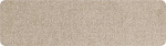 Efia Salonloewe uksematt Living Mat Minimat Mat Plain Washable (Sand, 30 x 100 cm)