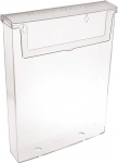 taymar OD230 DIN A4 Brochure Holder, Brochure Box with Lid, Weatherproof (Also Suitable for Outdoor Use)
