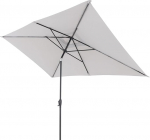 Doppler P&auml;ikesevarju aias Jack 300 x 200 cm helehall - R&otilde;dule ja terrassile m&otilde;eldud ristk&uuml;likukujuline p&auml;ikesevari - Kokkupandav vihmavari - Suur r&otilde;duvarju - Kallutatav v&auml;ntv&otilde;lli vihmavari