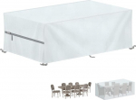 LAMUNI Garden Lounge Cover aiam&ouml;&ouml;blile Kaitsekate Veekindel kate aiam&ouml;&ouml;blile Tarpaulin Outdoor Table Cover 420D Oxford kangast Lounge Diivan Cover aialauale 260 x 100 x 80 cm