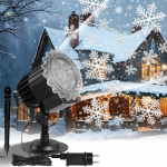 LED lumehelbeke projektorvalgus, veekindel IP65 j&otilde;ulud v&auml;ljas dekoratsioon j&otilde;ulupidude, pulmade, siseruumide v&auml;litingimustes kasutamiseks