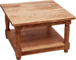 Biscottini puidust laud t&auml;ispuidust 70 x 45 x 70 cm Made in Italy kohvilaud Maakodu puidust elutoa kohvilaud Vintage kohvilaud rustikaalne