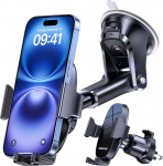 Miracase universaalne auto mobiiltelefoni hoidja [tugev iminapad ja metallist konks] auto mobiiltelefoni hoidja ventilatsioon armatuurlaua tuuleklaasi mobiiltelefoni hoidja iPhone Galaxy k&otilde;ik nutitelefonid