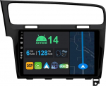 YUNTX 10,1-tolline Android 14 autoraadio koos satelliitnavigatsiooniga VW Golf 7 Golf VII 2012-2020 | Octa Core | 6GB 128GB | Sisseehitatud 4G LTE | CarPlay & Android Car | DSP | DAB | HDMI | Dual Band WiFi | Bluetooth