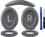 SOULWIT k&otilde;rvapadjad + peapael + silikoonist k&otilde;rvapadjad kaitsekate, asenduskomplekt Bose QuietComfort 45 (QC45)/QuietComfort SE (QC SE)/Uue Quiet Comfort juhtmevabad k&otilde;rvaklapid