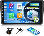SIXTOP 8 Core 6+128G Android 15 CarPlay Android Auto Autoradio f&uuml;r Audi A3 2003-2012/S3 2006-2012/RS3 2011-2012 Autoradio Bluetooth 9 Zoll Bildschirm mit WiFi SWC DSP/EQ/FM/RDS/MIC+R&uuml;ckfahrkamera