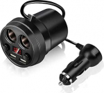 Cup Dual USB autolaadija multifunktsionaalne sigaretis&uuml;&uuml;taja auto USB aku koos kaabliga telefoni tahvelarvuti PC s&otilde;idukiosadele