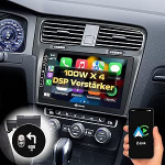 Dynavin autoraadio navigatsioonis&uuml;steem VW Golf 7 Passat B8 Tiguan Polo Skoda Octavia Superb, 9/10,1-tolline OEM raadio Bluetoothiga, DAB+ valmis, &uuml;hildub Carplay ja Android Cariga