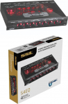 1 x SOUNDSTORM SSL S4EQ eelv&otilde;imendi ekvalaiser 4 b&auml;ndi crossover Ultra Slim kahetooniline valgustus punane v&otilde;i roheline