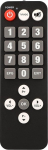Zehnder Original Seniors Remote Control for HX 2200 HDTV Sat Receiver - Extra suurte nuppudega oma HD satelliidi vastuv&otilde;tja, kaugjuhtimispult, HX2200 HX-2200, Senior Remote Control for Satellite