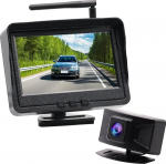 3T6B tagurduskaamera auto tagumine vaade &ouml;ise n&auml;gemisega, 4,3-tolline LCD-automonitor, veekindel monitor, tagurduskaamera autole, maasturile, veoautole ja kaubikule