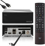 VU Zero 4K - UHD HDR satelliidi vastuv&otilde;tja 1x DVB-S2X tuuneriga, E2 Linux Smart Receiver, YouTube, CI + kaardilugeja, meediapleier, HbbTV meediakogu, USB, 150Mbit WiFi + EasyMouse HDMI kaabel