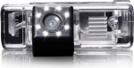 8 LED &ouml;ine n&auml;gemine: HD tagurduskaamera veekindel &ouml;&ouml;n&auml;gemine auto tagantvaate kaamera parkimisabi tagurduss&uuml;steemi numbrim&auml;rgi valguse asendamine Mercedes Benz Viano/Vito/Sprinter RV-MV/Sprinteri jaoks
