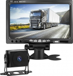 3T6B 7 digitaalse tagurduskaamera s&uuml;steem, 1024 x 600 videovalve, veekindel kaamera bussidele, veoautodele, haagistele (6 m lennundus&uuml;hendus)