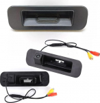 Auto pagasiruumi k&auml;epide tagurduskaamera k&auml;epideme l&uuml;liti nupu avamine tagaluugi ukse k&auml;epide pagasiruumi tagurduskaamera Opel Astra J Caravan Box Estate Notchback P10 GTC Insignia B Sports Tourer Z18 jaoks