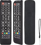 Schutzh&uuml;lle f&uuml;r Samsung TV AA59-00741A AA59-00786A BN59-01175N BN59-01315B Fernbedienung, sto&szlig;fest, rutschfest, waschbar