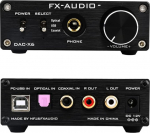 KGUSS FX-Audio DAC-X6 Mini HiFi 2.0 digitaalne audio dekooder DAC sisend USB/Coaxial/Optical v&auml;ljund RCA/kuulmev&otilde;imendi 24bit/96KHz DC12V Mustanahaline