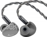 LINSOUL Kiwi Ears Cadenza II 10mm Titanium Driver In-Ear Monitor, HiFi Wired IEM k&otilde;rvaklapid KARS 2.0, t&auml;pne helitasakaal, CNC esiplaat muusikutele, audiofiilidele ja m&auml;ngijatele (hall)