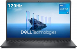 Dell 15 Laptop DC15250 15.6 Inch FHD (1920 x 1080) 120Hz, Intel Core i5-1335U, Intel UHD Graphics, 16GB DDR4 RAM, 512GB SSD, Windows 11 Home, QWERTY Keyboard - Black