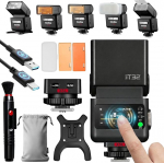 Godox iT32 TTL kaamera v&auml;lklambi koos X5-L juhtmevaba p&auml;&auml;stikuga Leica jaoks, 2.4G HSS 1/8000s TTL juhtmevaba v&auml;lklambi seade, &uuml;hildub Leica M3 M4 M5 M6 M7 M8 M9 M10-ga