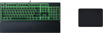 Razer Ornata V3 X - Flat Mecha Membrane Gaming Keyboard & Gigantus V2 Medium - Soft Gaming Mouse Pad kiire m&auml;ngustiiliga m&auml;ngimiseks