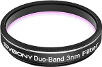 Svbony SV220 Teleskopfilter, H-Alpha & OIII, 3 nm Dualband 1,25 Zoll Nebelfilter, OD5 Teleskopzubeh&ouml;r, 85 %+ Transmissionsrate Astronomiezubeh&ouml;r, f&uuml;r Deep Sky Astrofotografie