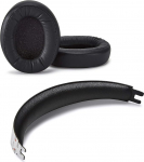 Kingston HyperX Cloud Flight S ja Cloud Flight k&otilde;rvaklappidega &uuml;hilduvad Premium k&otilde;rvapadjad ja peapael (must) Valgusnahk | Pehme k&otilde;rge tihedusega vaht | Lihtne paigaldus