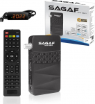 LEYF & Sagaf SUD-0507 Mini satelliidi vastuv&otilde;tja DVB-S2 /ARD & ZDF SD v&auml;ljal&uuml;litamine / Full HD 1080p digitaalne vastuv&otilde;tja (HDTV, USB)
