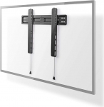Fikseeritud teleri seinakinnitus - 32-55" - Maksimaalne toetusekraani kaal: 35kg - Minimaalne seina kaugus: 18mm - Teras - Must