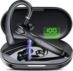 FAMOO Bluetooth peakomplektid, juhtmevabad peakomplektid m&uuml;ravastase mikrofoniga CVC8.0, Bluetooth V5.3 k&otilde;rvaklapid, 100 tundi m&auml;nguaega