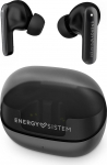 Energy Sistem Serenity ANC True Wireless Noise Cancelling k&otilde;rvaklapid (4 mikrofoni, Bluetooth 5.3, taaskasutatud plast, 25 tundi kestev aku, IPX4 sertifitseeritud) (must)