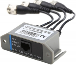 UHPPOTE 4CH HD passiivne video balun transiiver BNC UTP RJ45 CCTV-le Twisted Pairs kaudu