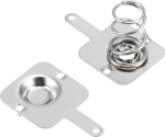 hankekaart 20 paari AA patareisid Positiivne negatiivne muundamise kevadkontakt nikliplaat 11.28mm x 11.5mm