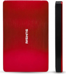 SUHSAI v&auml;line k&otilde;vaketas 500GB USB 3.0 kaasaskantav k&otilde;vaketas m&auml;ngimiseks, s&uuml;learvutile, PC-le, Macile, lauaarvutile, nutitelefonile, tahvelarvutile, andmete varundamiseks ja salvestusruumi laiendamiseks, 2,5 tolli, punane