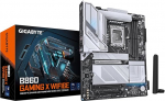 GIGABYTE B860 Gaming X WIFI6E emaplaat - Intel Core Ultra protsessorid, 12+1+2+1 faasi VRM, kuni 9066MHz DDR5, 1xPCIe 5.0 + 2xPCIe 4.0 M.2, 2.5GbE LAN, WiFi 6E, USB4