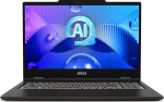 MSI VenturePro 15 AI A1UDXG-011IT s&uuml;learvuti, 15,6-tolline FHD 144Hz, Intel Core Ultra 7 155H, Nvidia RTX 3050 6GB GDDR6, 16GB DDR5, 1TB PCIe4, WiFi6E, Win 11 Home, kujundus