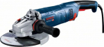 Bosch Professional Winkelschleifer GWS 24-230 PZ (Leistung 2.400 Watt, inkl. Zweilochschl&uuml;ssel, Aufnahmeflansch, Spannmutter, Schutzhaube, Zusatzhandgriff)