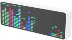 Muusikaspektri kuvaekraan Pro Audio Spectrum Analyzer Stereo Sound Level Indicator 1624 Segment Rhythm Light Indicator for Receiver and Amplifier